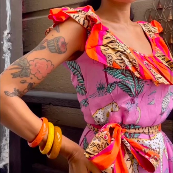 Cella & Flo nursery midi dress NWT - Picture 10 of 10